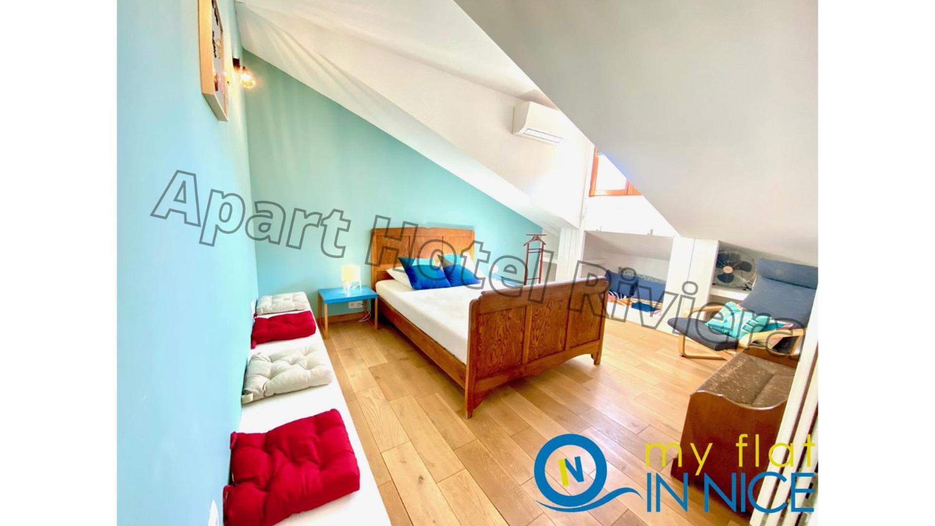 Riviera - Old Port - Amazing 3bedrooms 2 Bathrooms- Duplex Maison Du Port 3* Nice